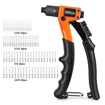 TACKLIFE Blindnietpistole, Nietpistolen-Kit, HHR3A